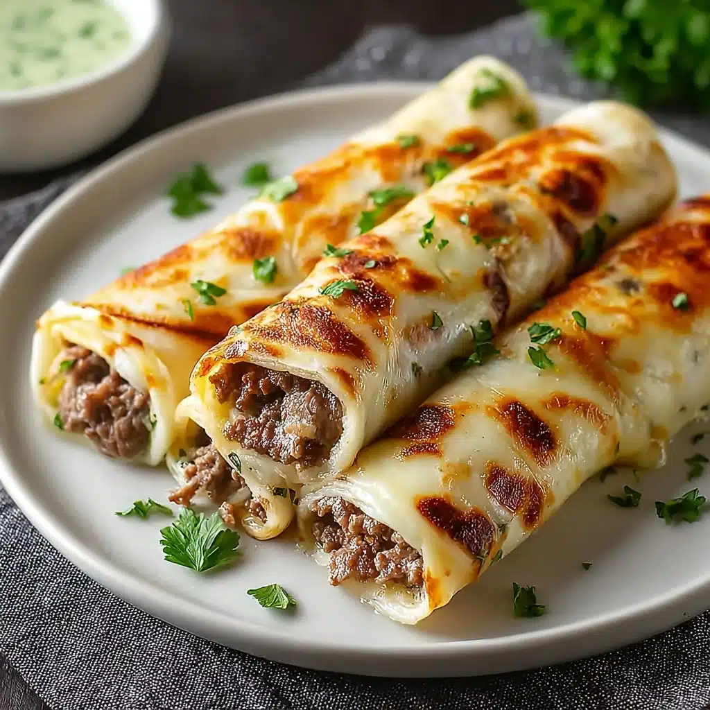 Keto Philly Cheesesteak Roll-Ups Recipe