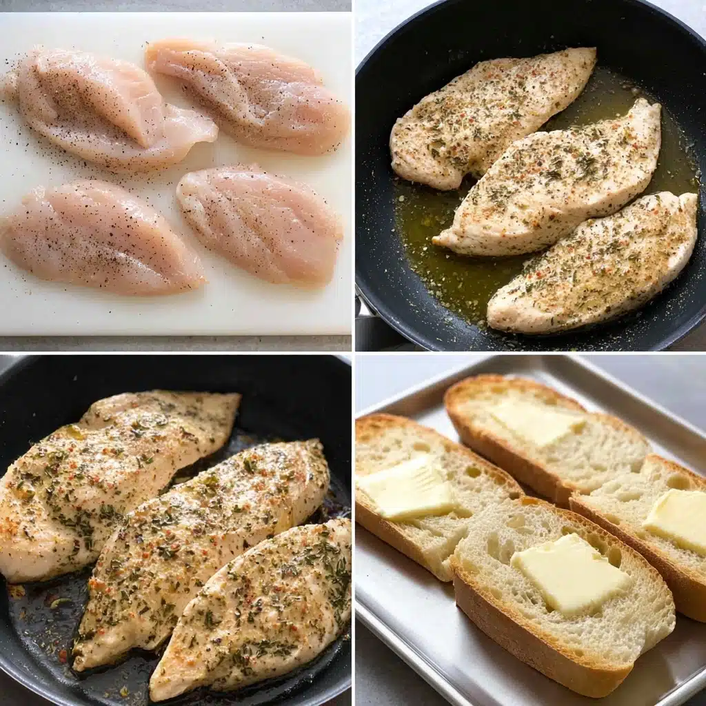 Chicken Pesto Sandwich Recipe - Recipe Image
