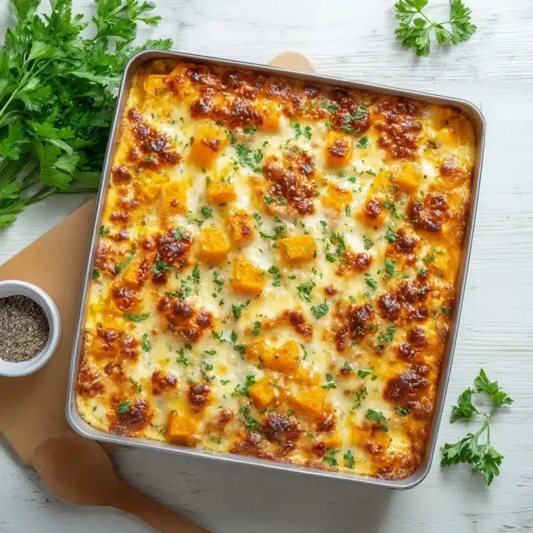 Easy Butternut Squash Casserole Recipe