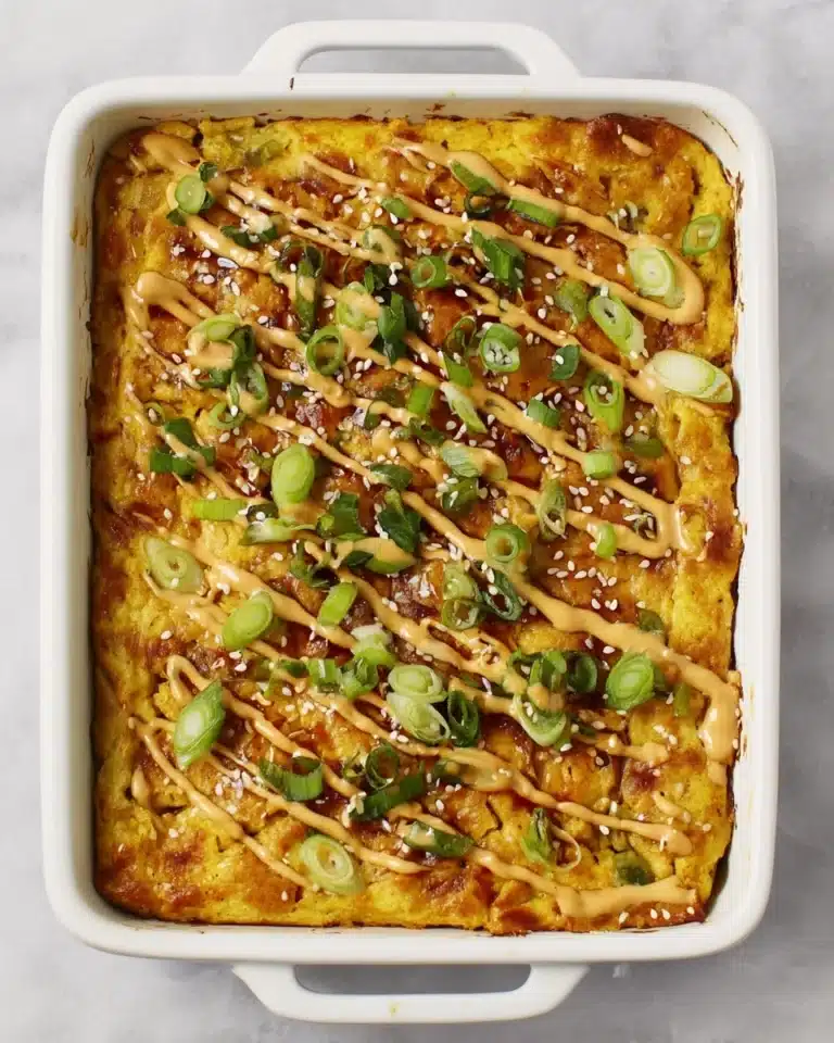 Salmon Sushi Bake Recipe