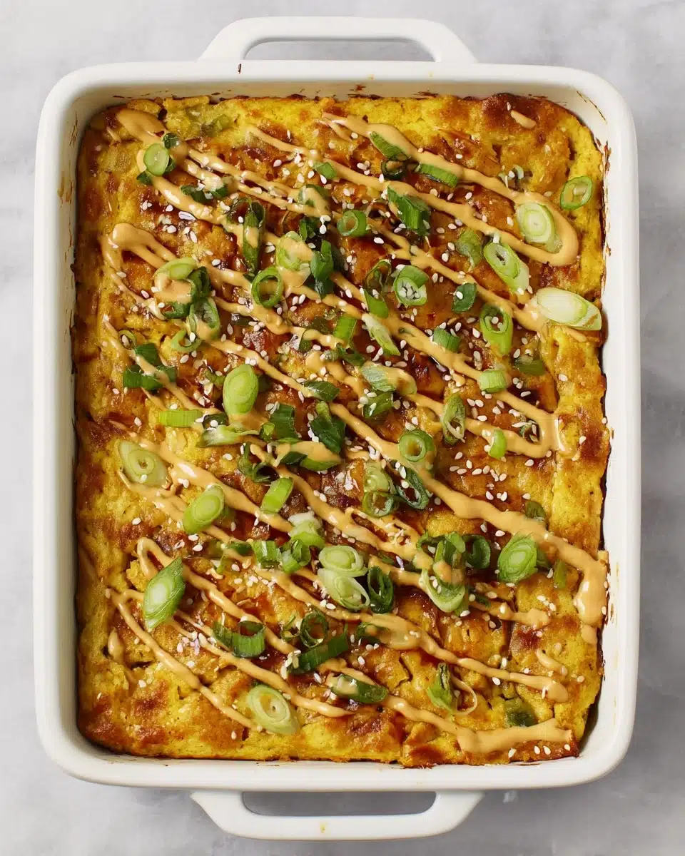 Salmon Sushi Bake Recipe