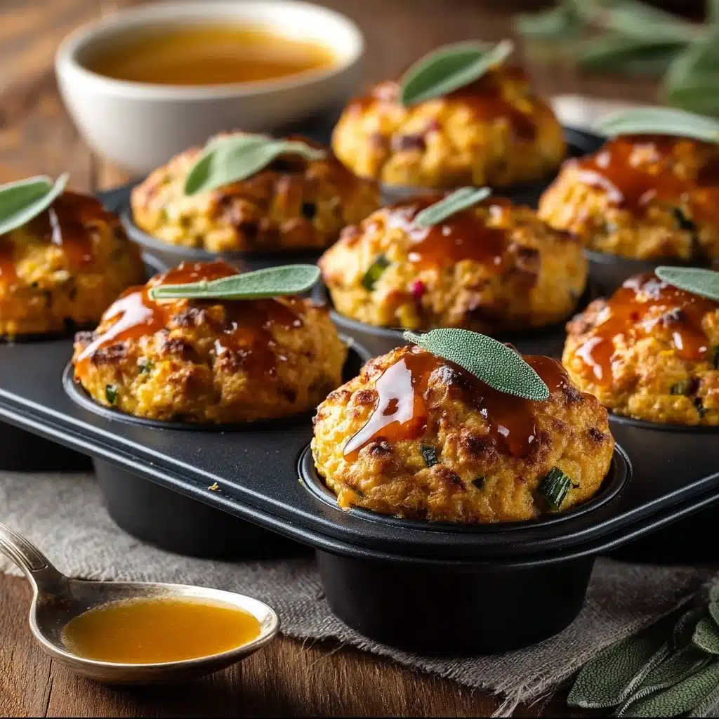 Apple & Sage Turkey Meatloaf Muffins Recipe - Recipe Image