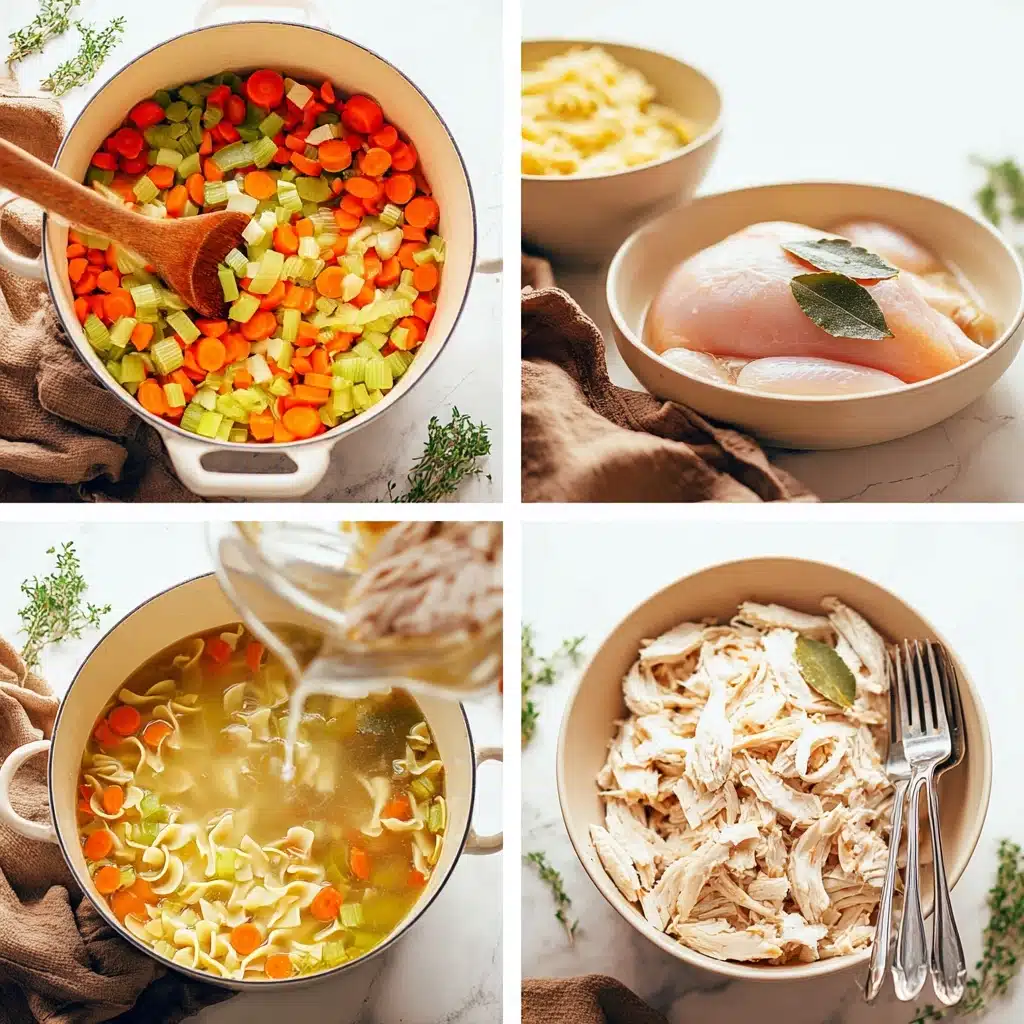 Homemade Chicken Noodle Soup Recipe - Recipe Image