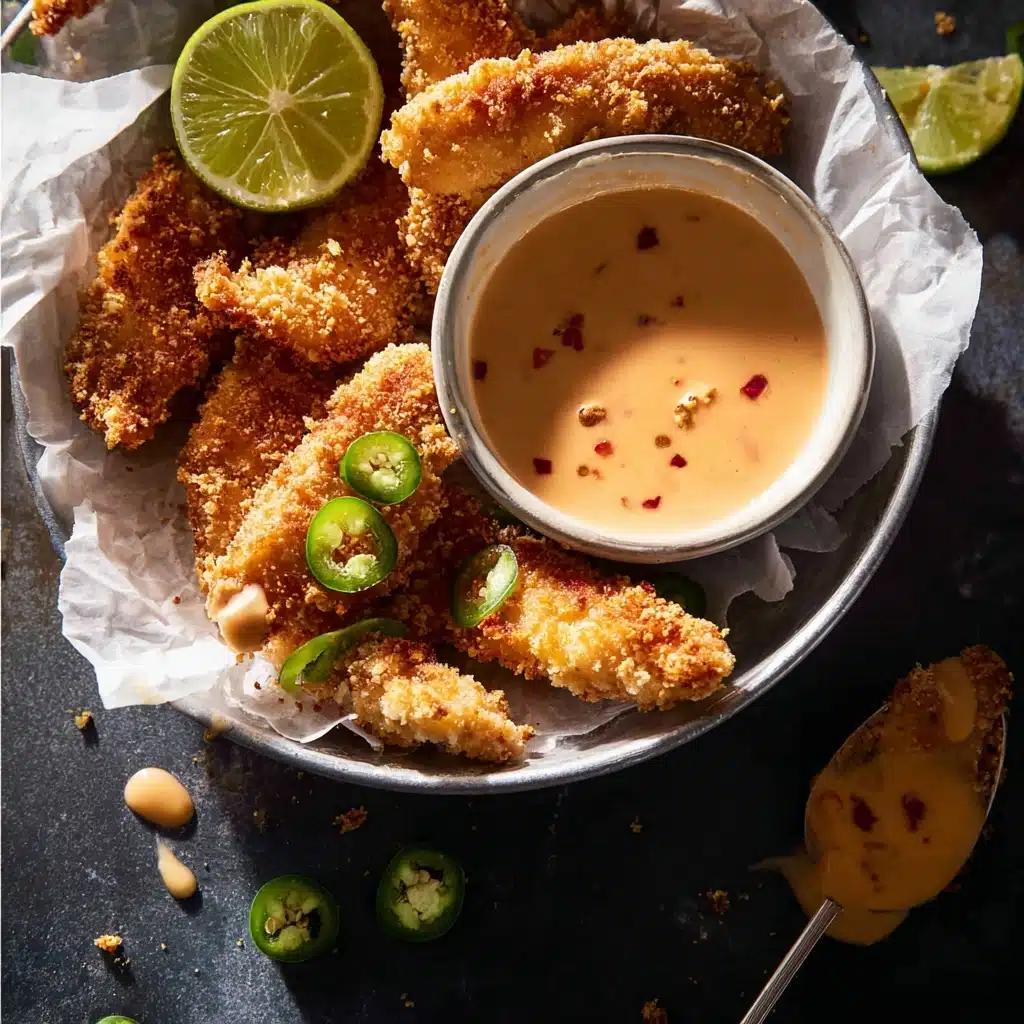 Easy Coconut Chicken with Creamy Bang Bang Sauce Recipe - Recipe Image