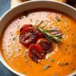 Roasted Tomato Soup with Herbs Recipe