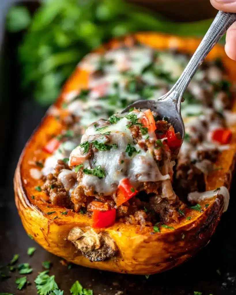 Stuffed Butternut Squash Recipe