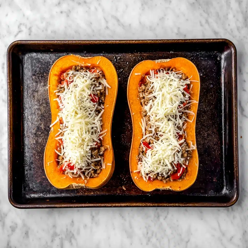 Stuffed Butternut Squash Recipe - Recipe Image