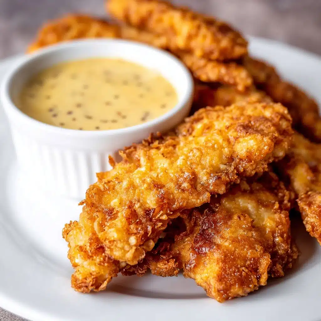 Crispy Pan-Fried Chicken Tenders Recipe