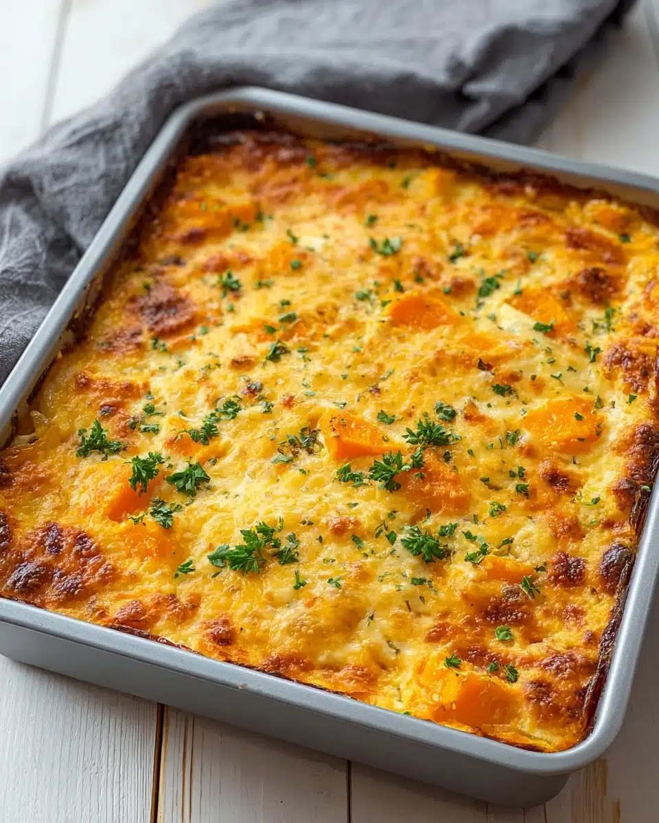 Easy Butternut Squash Casserole Recipe 3 Easy Butternut Squash Casserole Recipe - Recipe Image