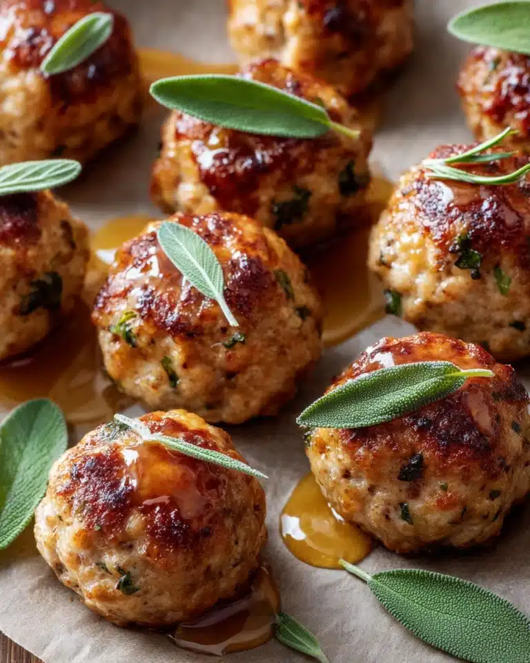Apple & Sage Turkey Meatloaf Muffins Recipe