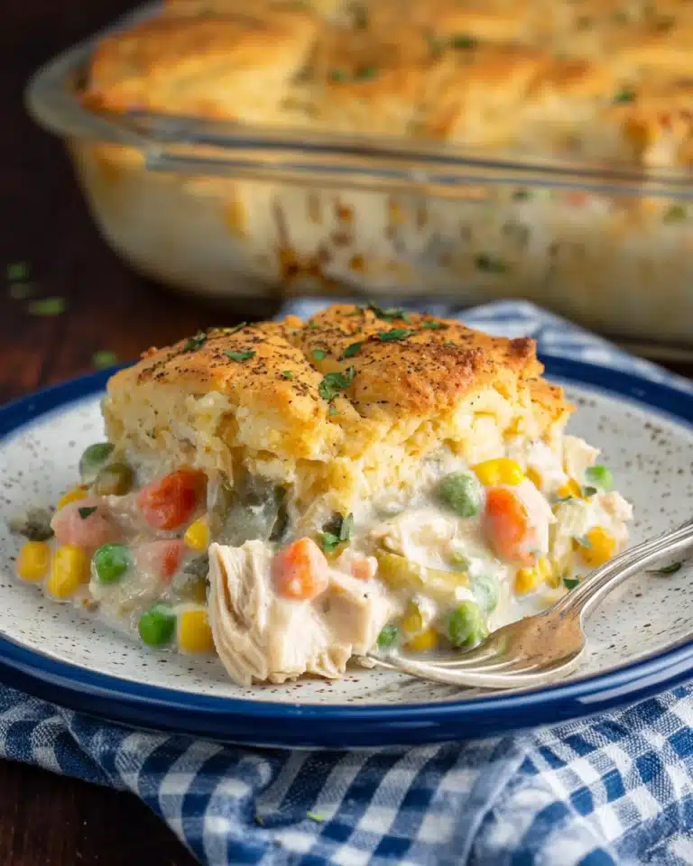 Chicken Cobbler Recipe