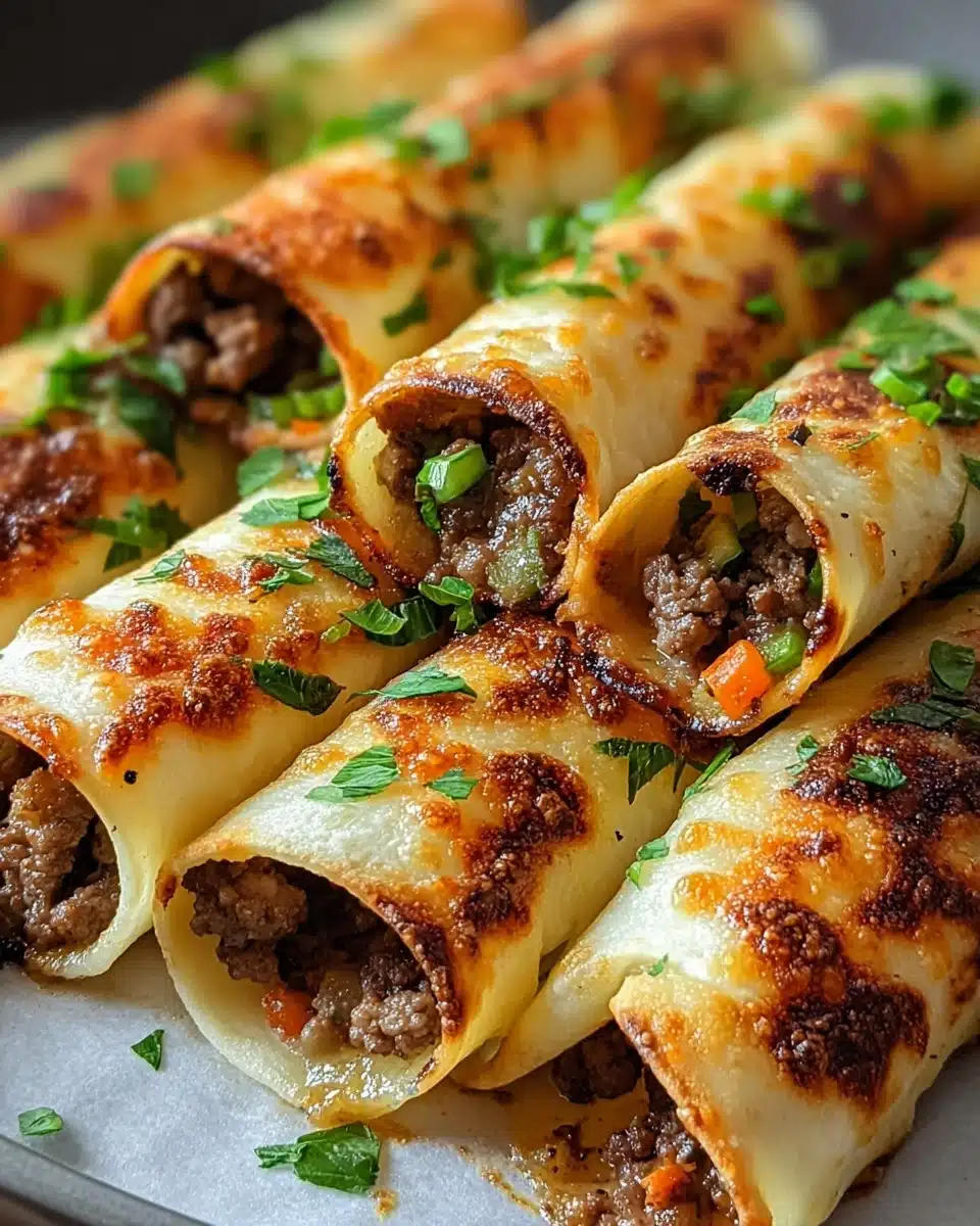 Keto Philly Cheesesteak Roll-Ups Recipe - Recipe Image