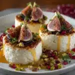 Goat Cheese with Honey, Figs, and Pistachios Recipe