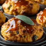Apple & Sage Turkey Meatloaf Muffins Recipe