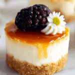 Mini Vanilla Crème Brûlée Cheesecakes Recipe