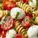 Creamy Caprese Pasta Salad Recipe