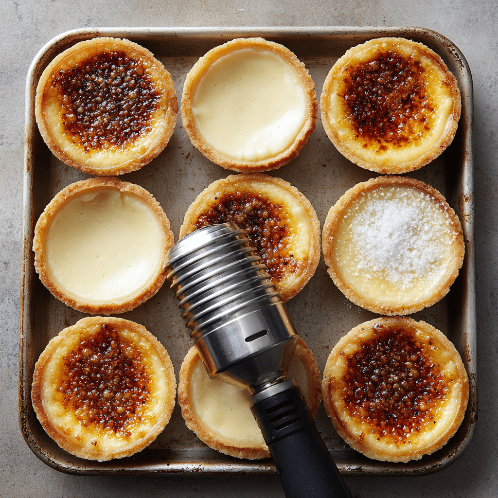 Mini Vanilla Crème Brûlée Cheesecakes Recipe