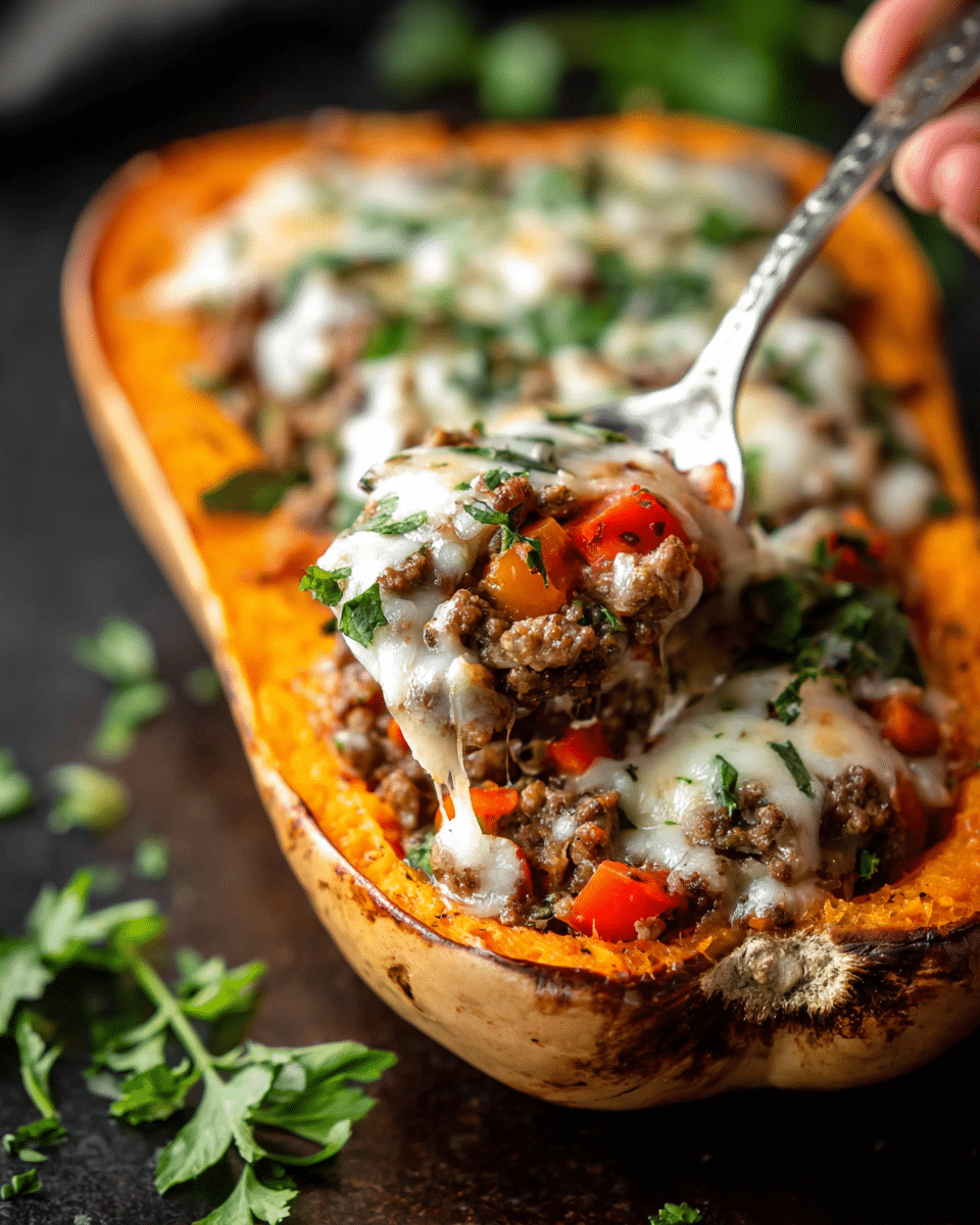 Stuffed Butternut Squash Recipe