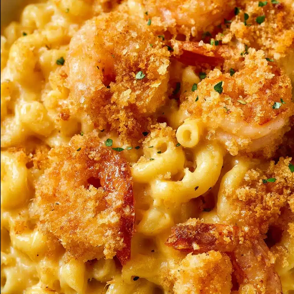 Garlic Shrimp Mac and Cheese Recipe - Recipe Image