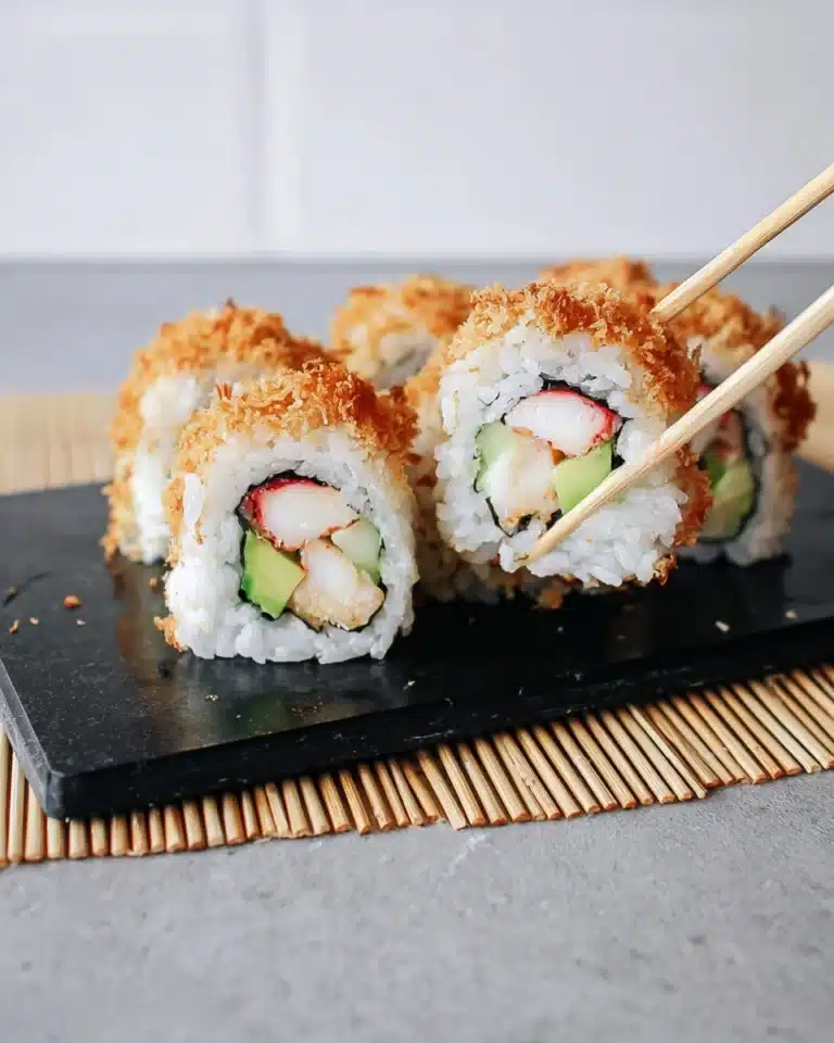 Crunchy Roll Sushi Recipe