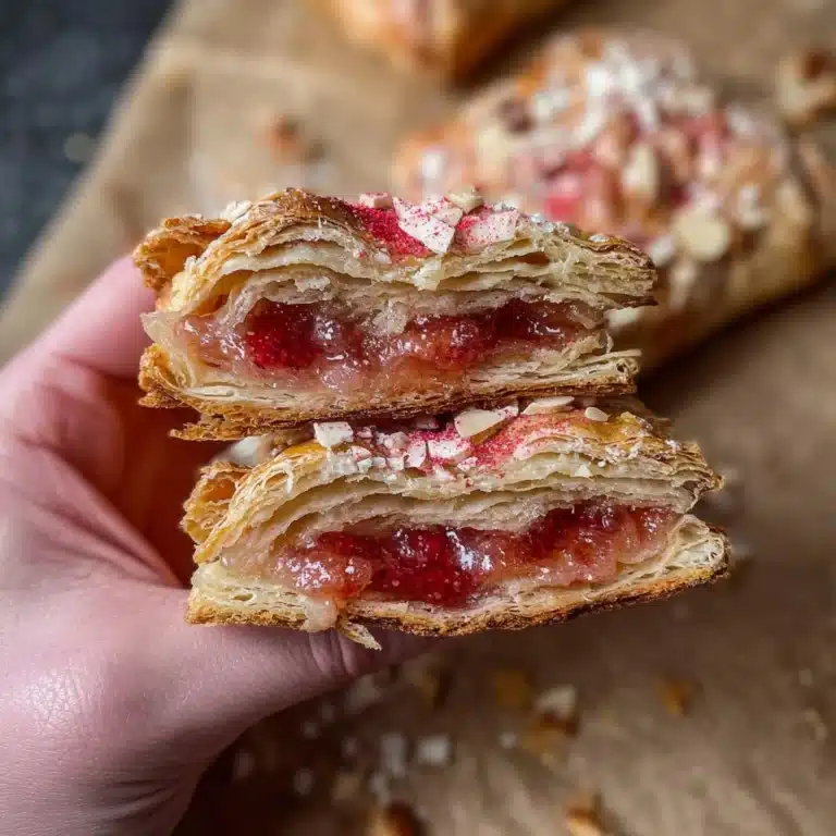 Raspberry and Almond Croissants Recipe