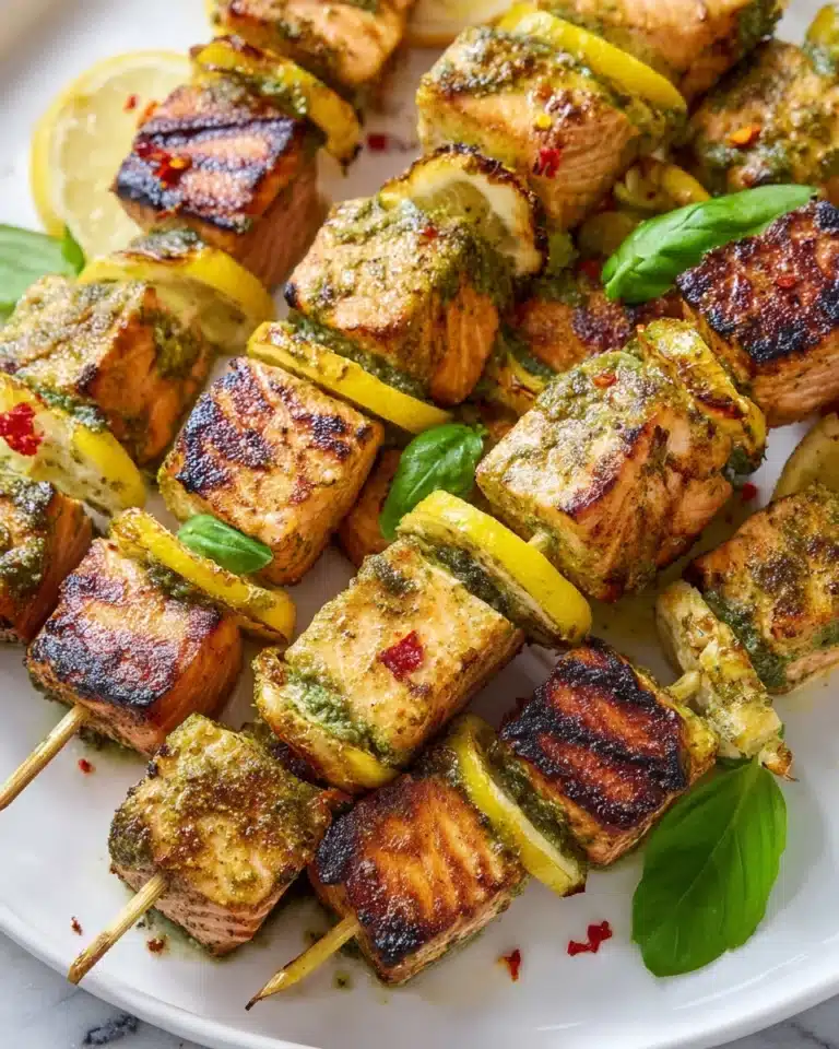Quick & Easy Salmon Kabobs Recipe