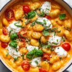 Creamy Tomato Gnocchi with Burrata Recipe