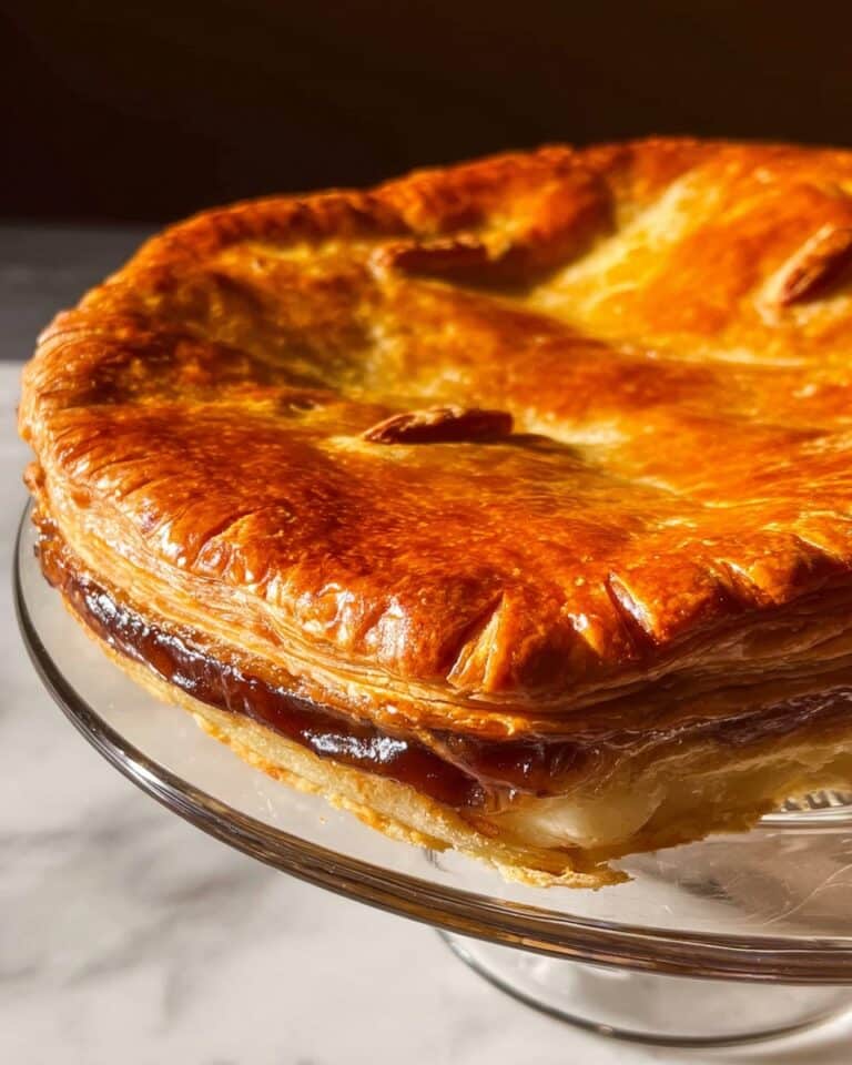 Prune, Coffee, and Almond Galette des Rois Recipe