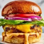 Ground Chicken Burgers with Homemade Burger Sauce Recipe