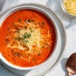 Roasted Red Pepper and Gouda Soup Recipe