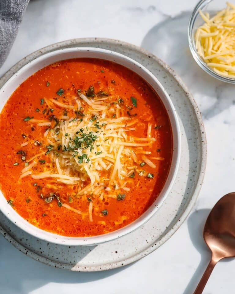 Roasted Red Pepper and Gouda Soup Recipe
