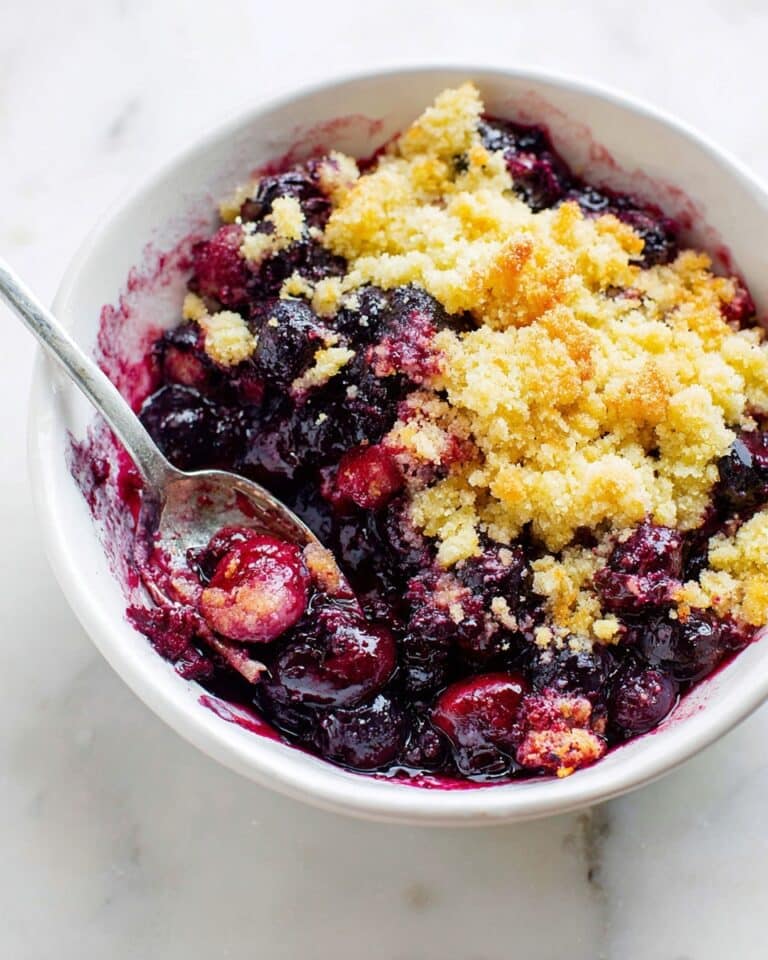 Blueberry Crumble Recipe