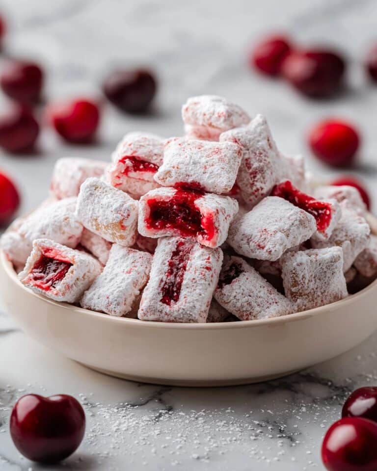 Cherry Cheesecake Puppy Chow Delight Recipe