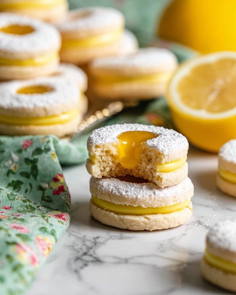 Lemon Curried Egg Cookies Recipe