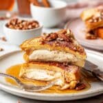 Cream Cheese Stuffed Pumpkin French Toast Recipe