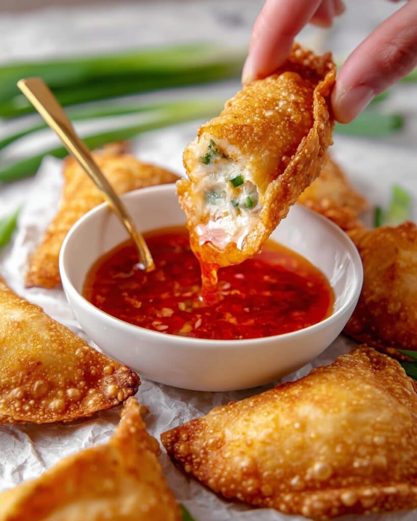 Crab Rangoon Egg Rolls Recipe