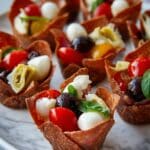 Salami Cups Appetizer Recipe