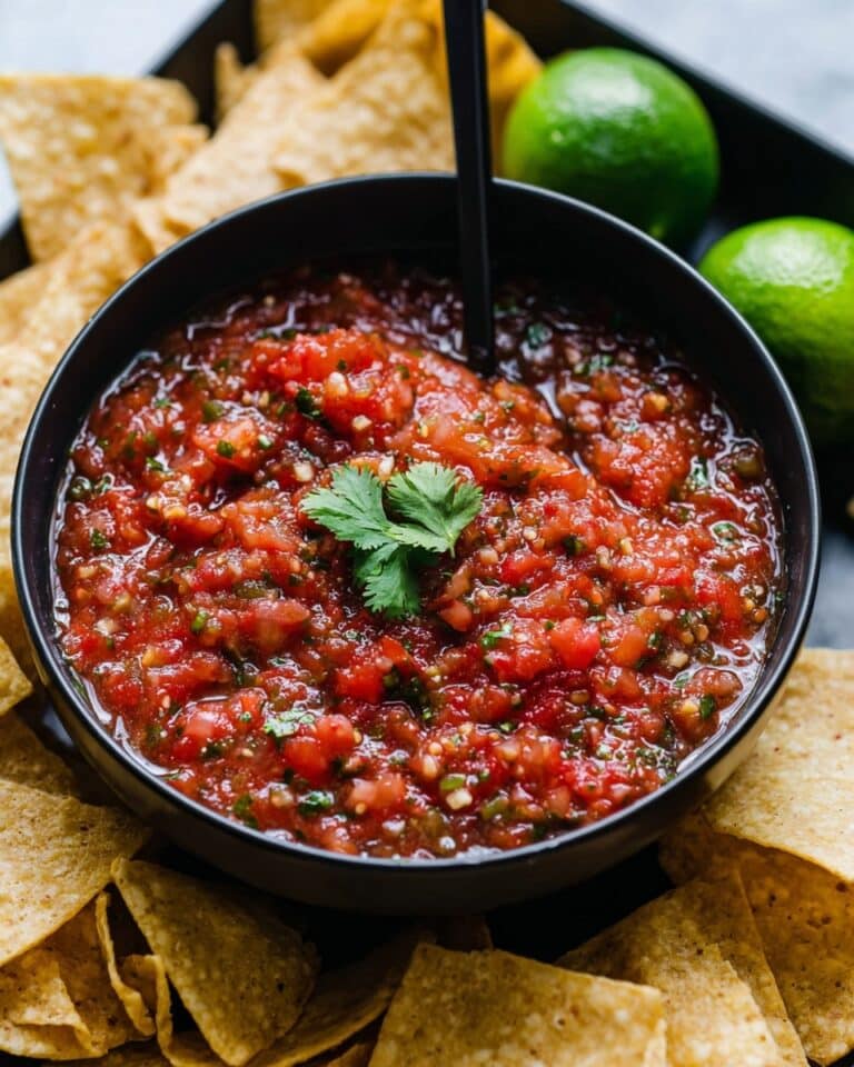Fresh Homemade Salsa Recipe