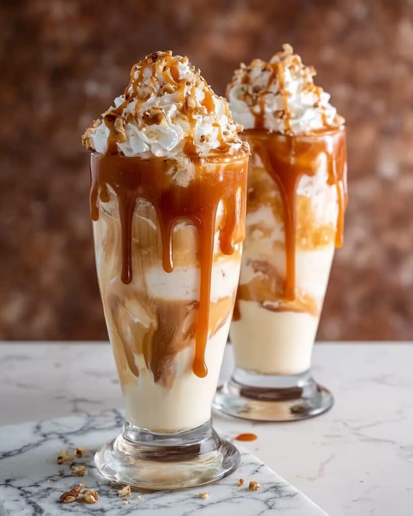 Salted Caramel Milkshake Recipe