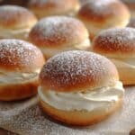 Vanilla Cream-Filled Doughnuts Recipe