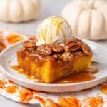 Pumpkin Bread Pudding with Maple Pecans Recipe