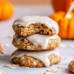 Pumpkin Oatmeal Cookies with Maple Glaze Recipe