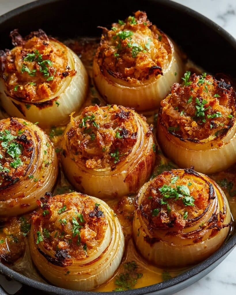 Greek Stuffed Onions Recipe