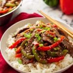 Pepper Steak Stir Fry Recipe