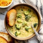 Lightened Up Cheese and Broccoli Soup Recipe