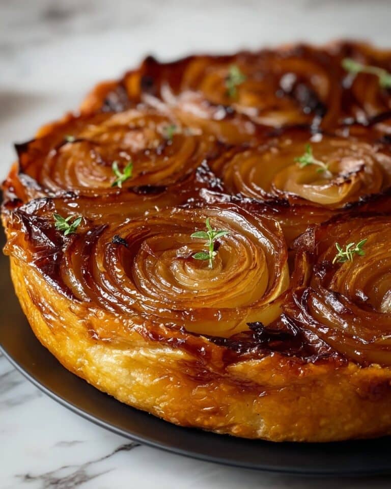 French Onion Tarte Tatin Recipe