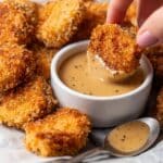 Keto Chicken Nuggets with Keto Honey Mustard Sauce Recipe