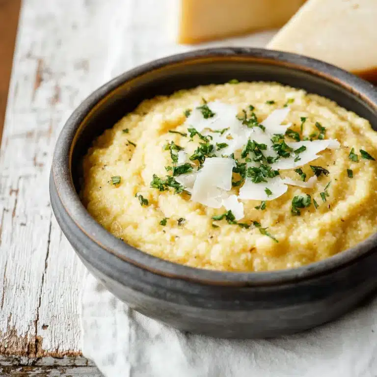 Creamy Italian Polenta With Parmesan Recipe
