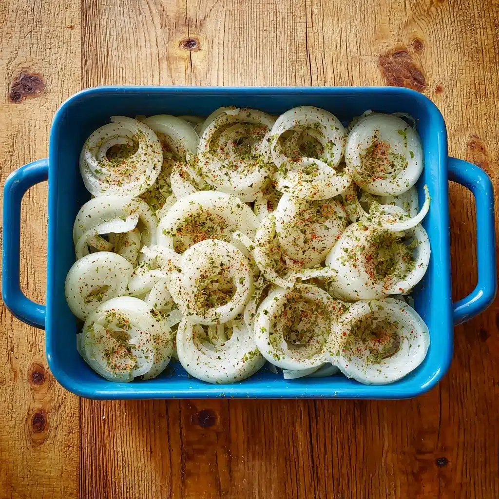 Arrange evenly in prepared baking dish Recipe - Recipe Image