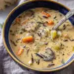 Creamy Mushroom Wild Rice Soup Recipe